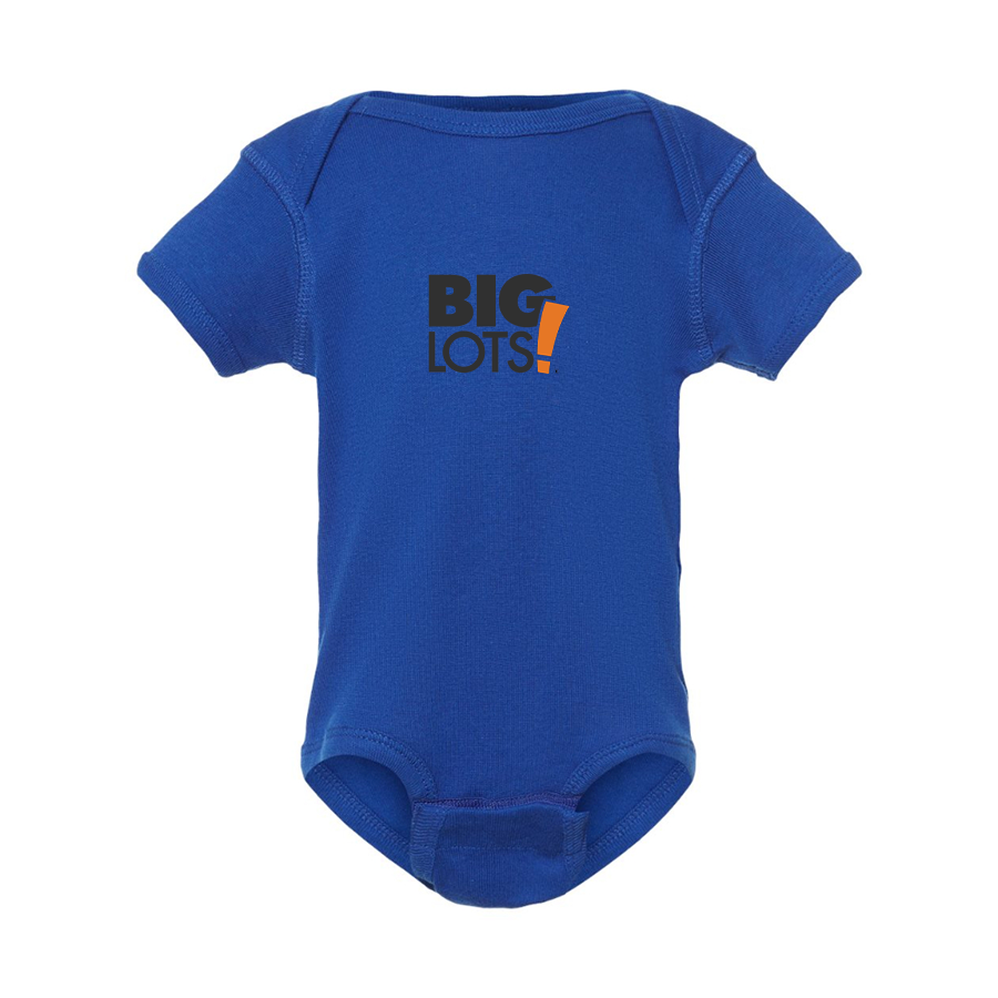 Big Lots Logo Rabbit Skins Infant Baby Rib Bodysuit
