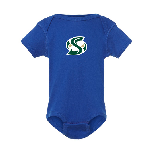 Sacramento State Hornets Logo  Rabbit Skins Infant Baby Rib Bodysuit