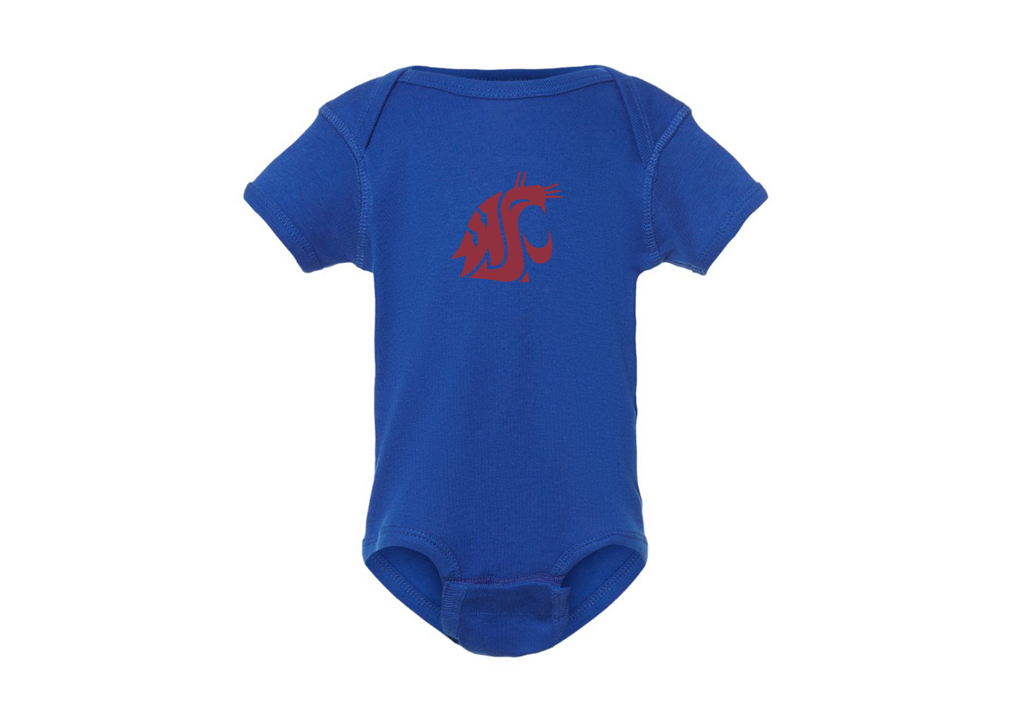 Washington State Cougars Rabbit Skins Infant Baby Rib Bodysuit