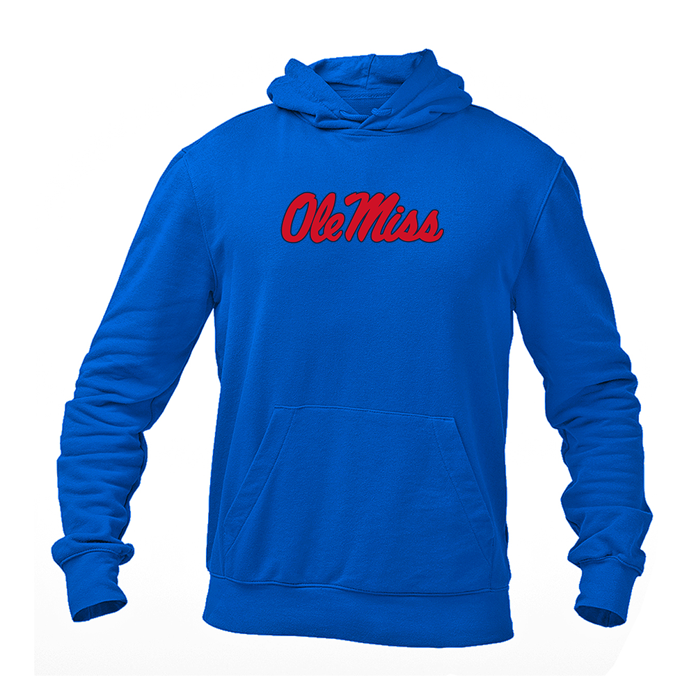 Men's Mississippi Rebels Logo Pullover Hoodie