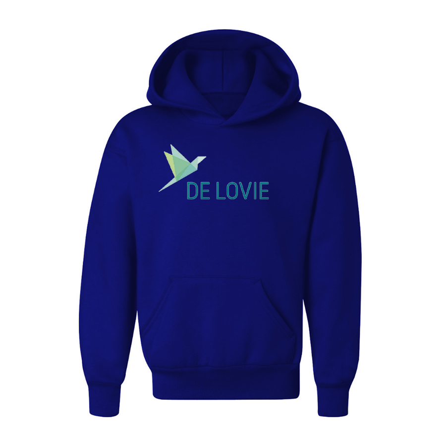 Youth De Lovie Logo Pullover Hoodie