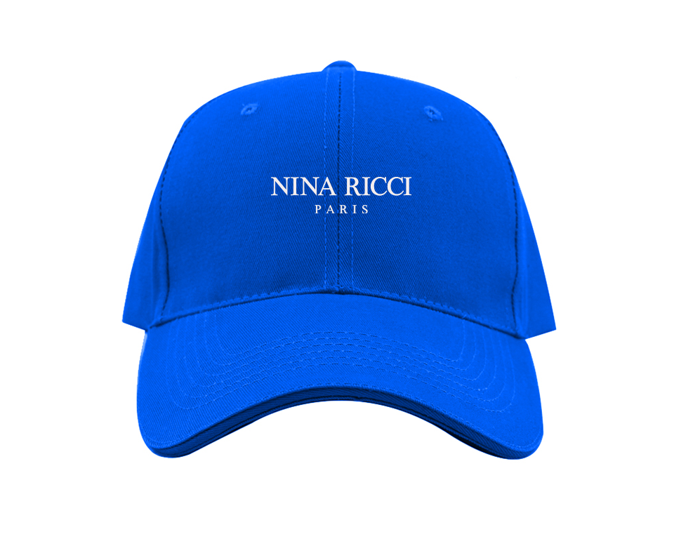 Nina Ricci Paris Logo Dad Baseball Cap Hat
