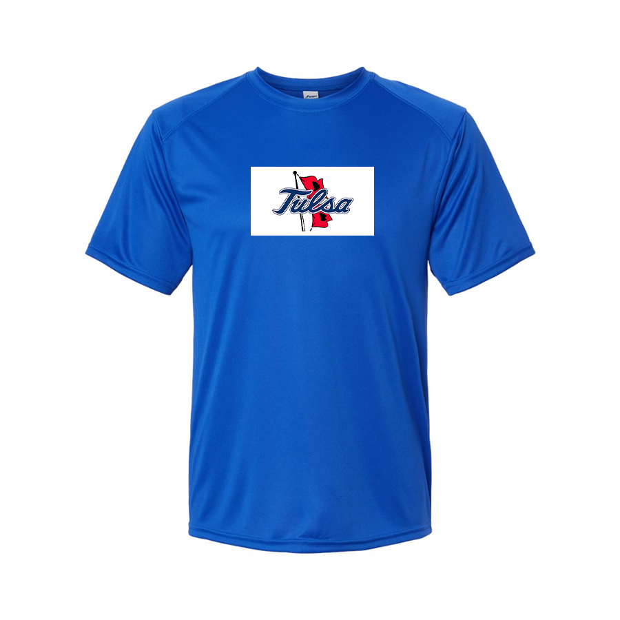 Men's Tulsa Golden Hurricane Logo Polyester T-Shirt