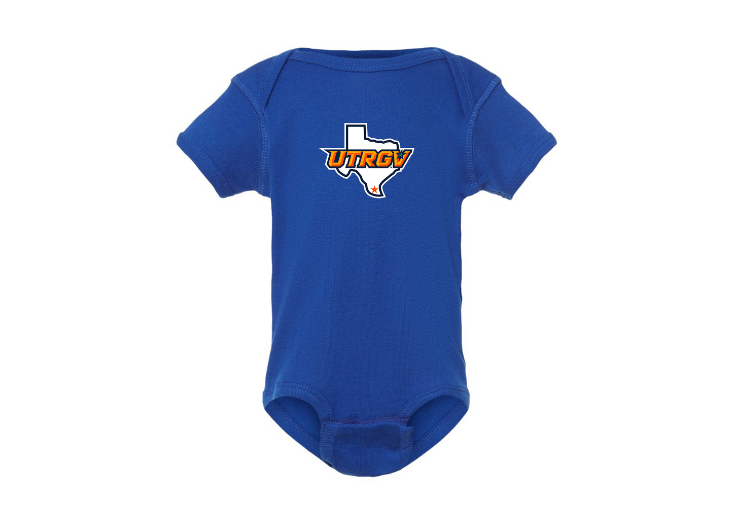 UTRGV Vaqueros Rabbit Skins Infant Baby Rib Bodysuit