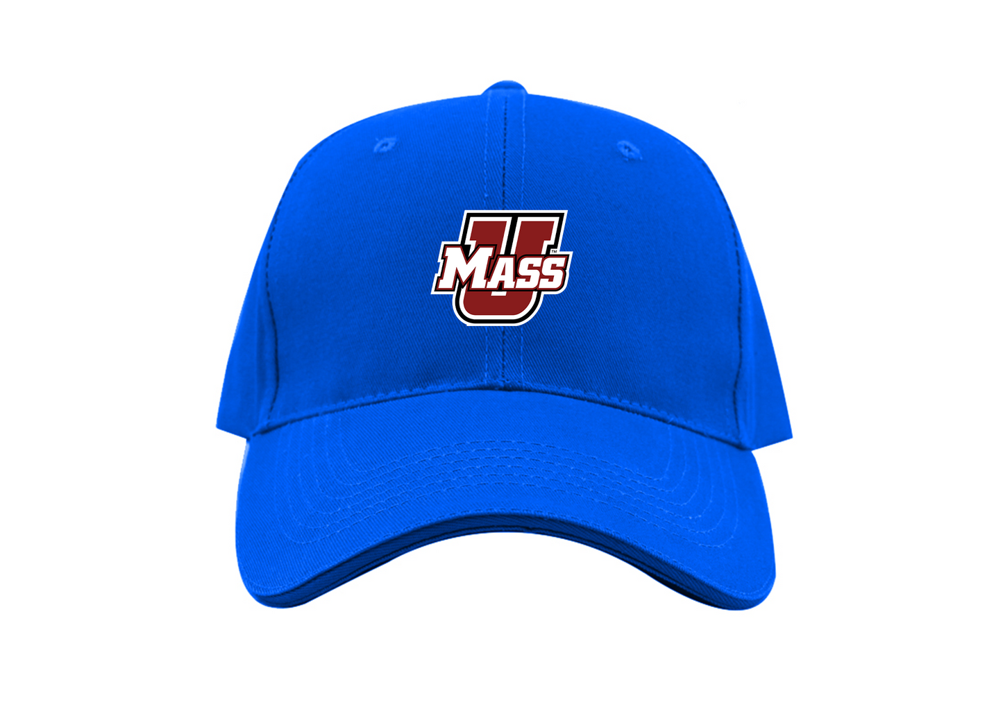 Massachusetts Minutemen Logo Dad Baseball Cap Hat