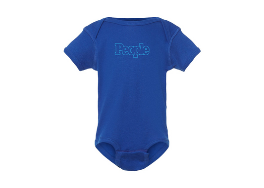 People Magazine Logo Rabbit Skins Infant Baby Rib Bodysuit