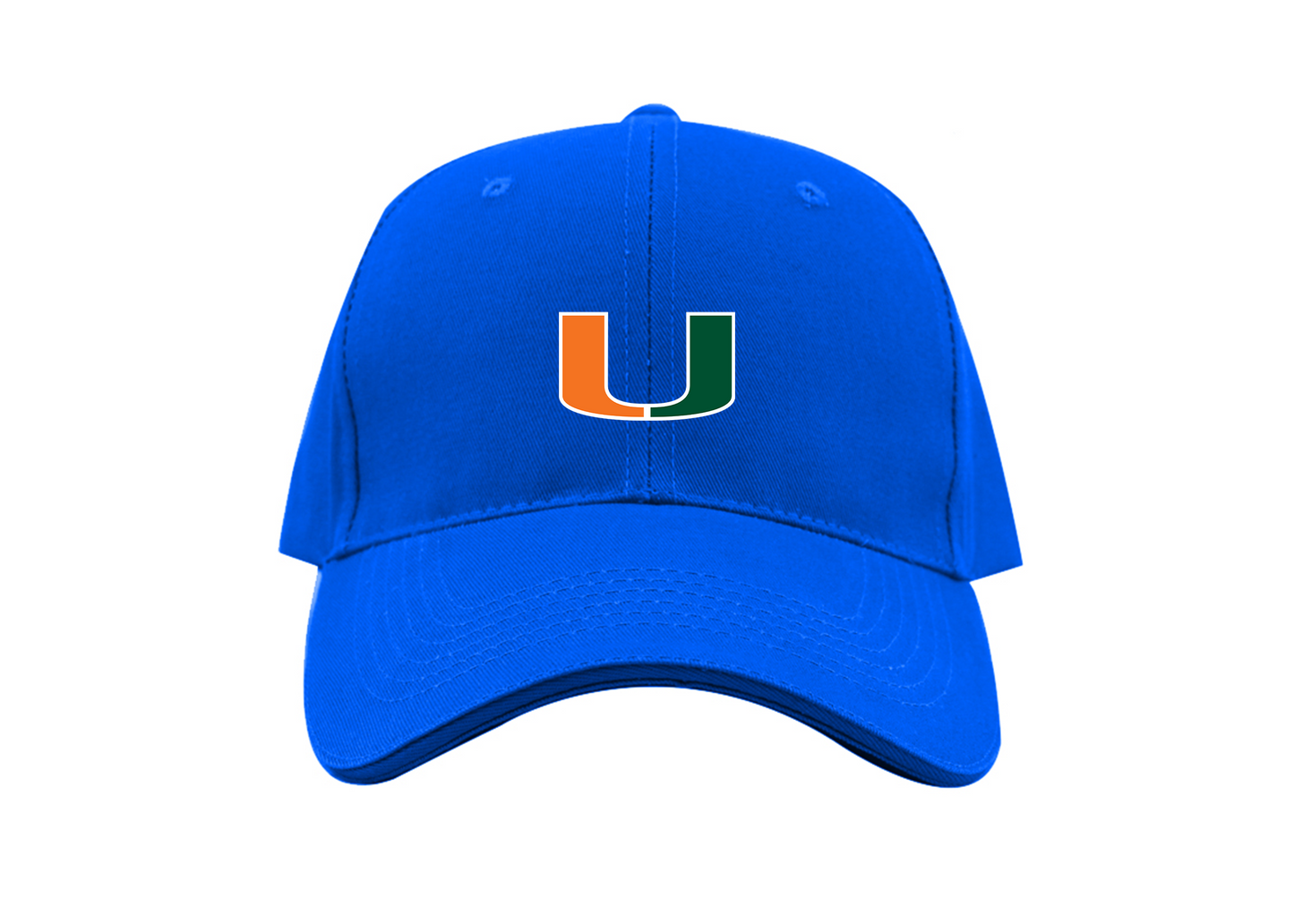 Miami Hurricanes Logo Dad Baseball Cap Hat
