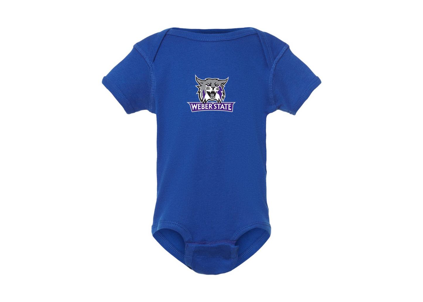 Weber State Wildcats Rabbit Skins Infant Baby Rib Bodysuit
