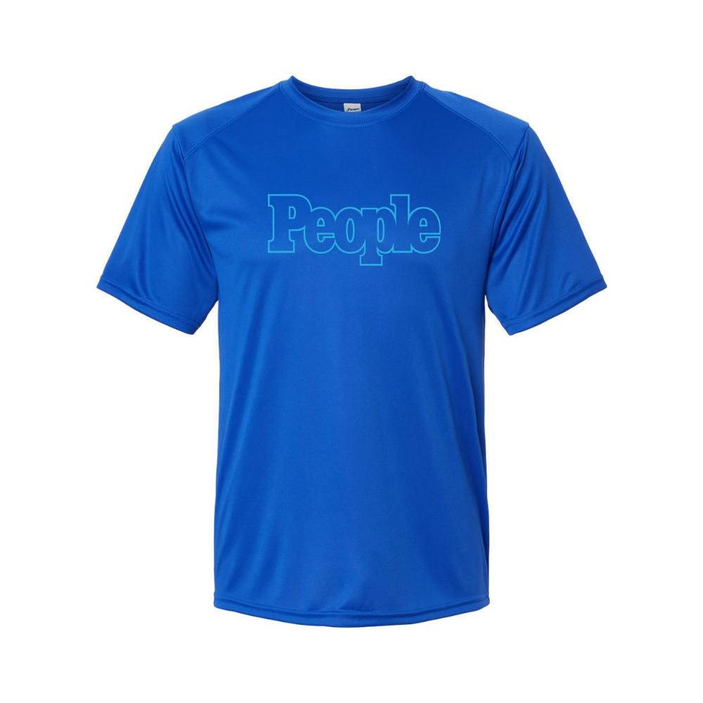 Men's People Magazine Logo Polyester T-Shirt
