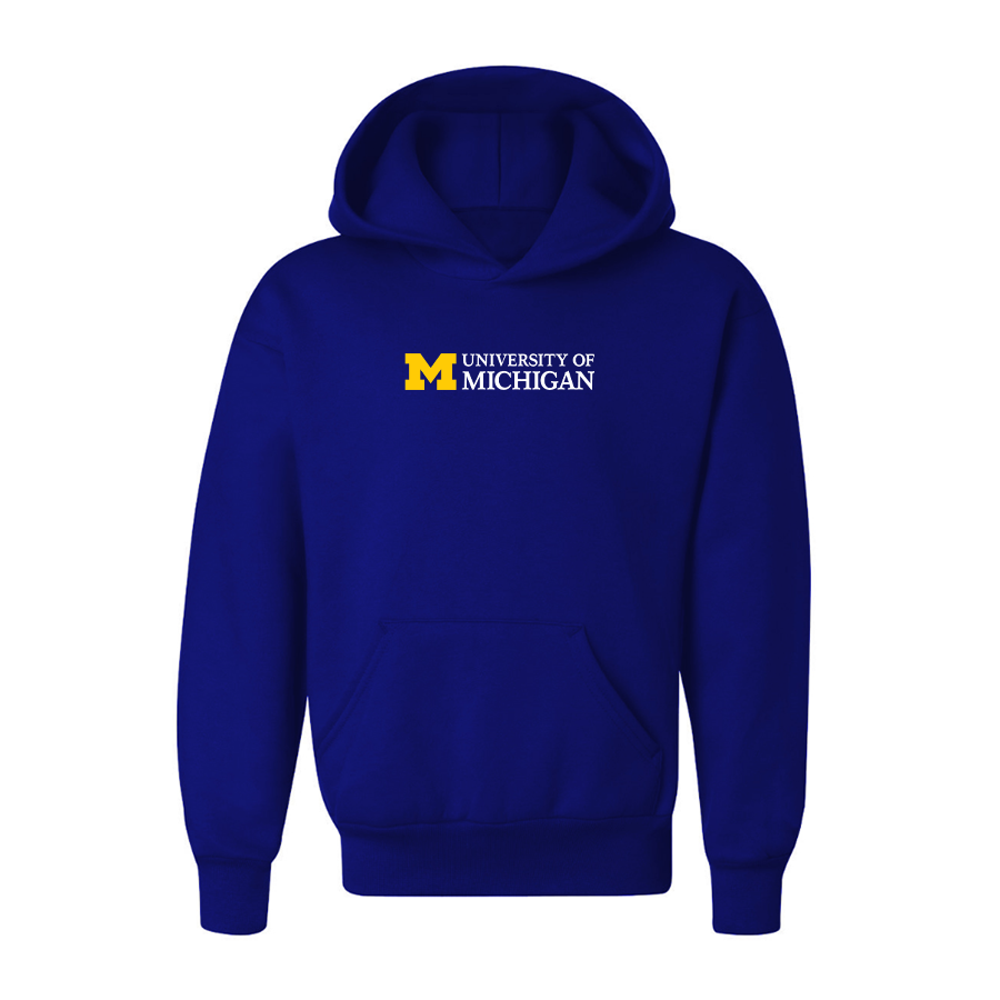 Youth University of Michigan Logo Pullover Hoodie