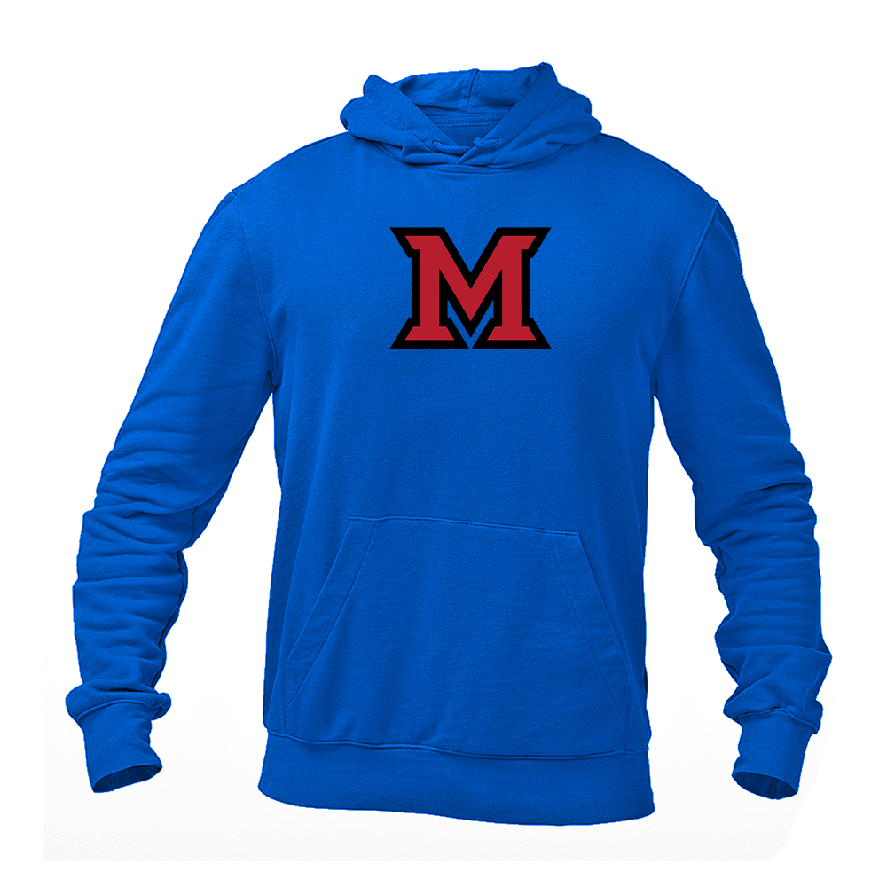 Men's Miami Ohio RedHawks Logo Pullover Hoodie