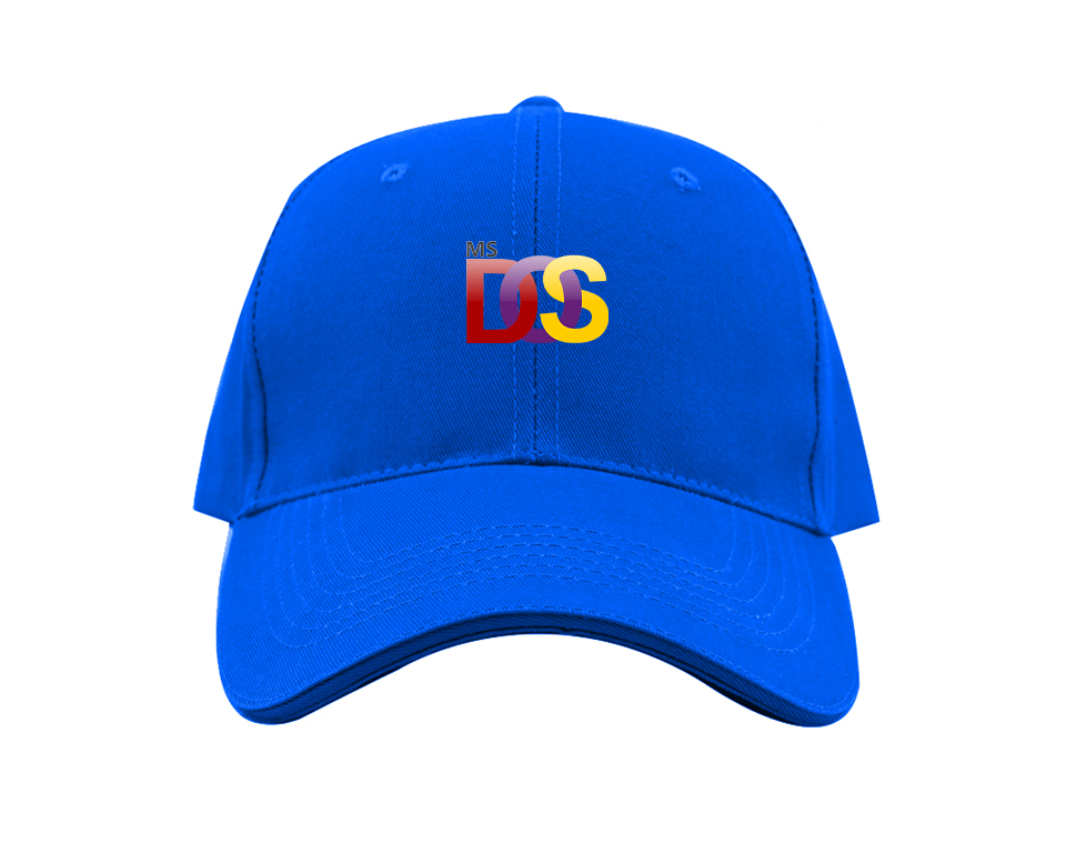 MS DOS Logo Dad Baseball Cap Hat