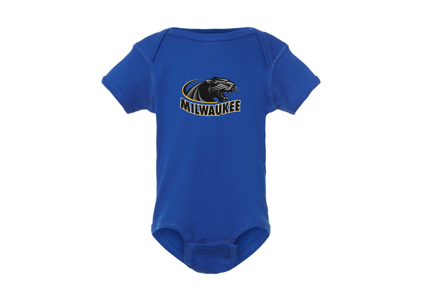 Wisconsin Milwaukee Panthers Rabbit Skins Infant Baby Rib Bodysuit