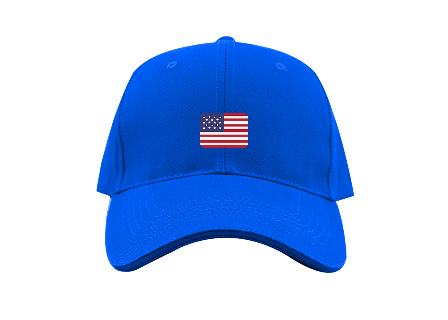American-Flag-Emoji Dad Baseball Cap Hat