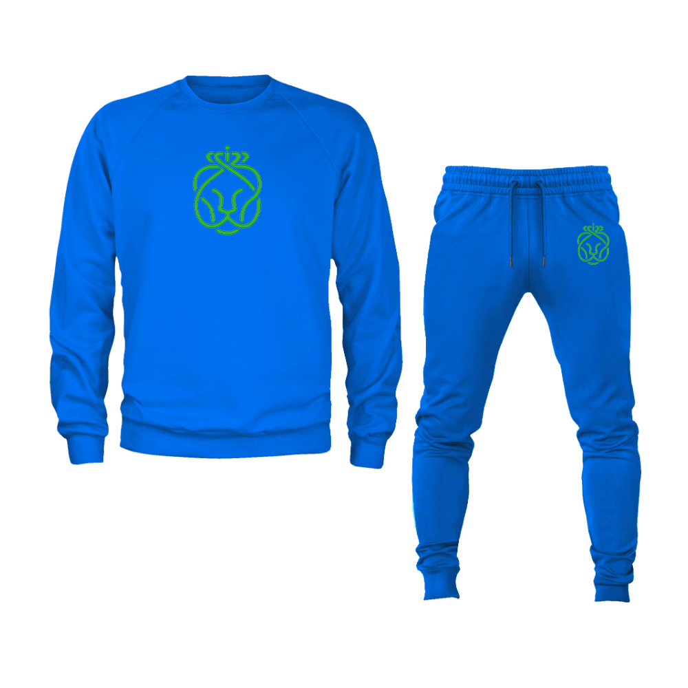 Men's Ahold Delhaize Symbol Crewneck Sweatshirt Joggers Suit