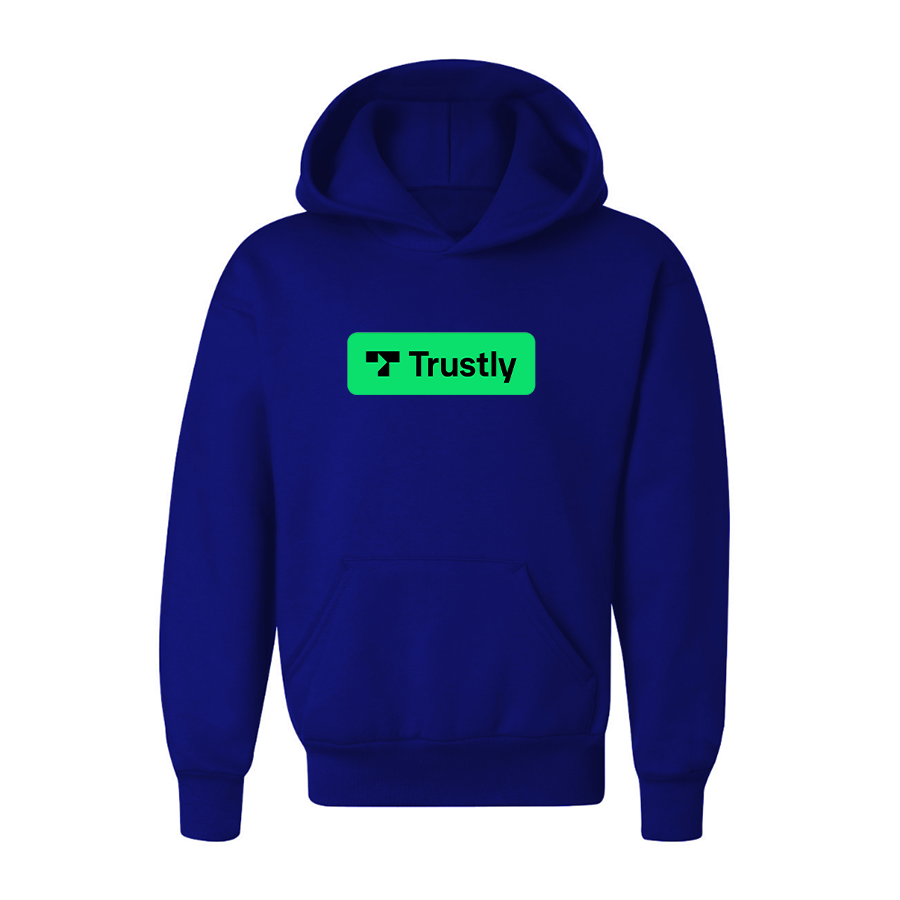Youth Trustly Horizontal Logo Pullover Hoodie