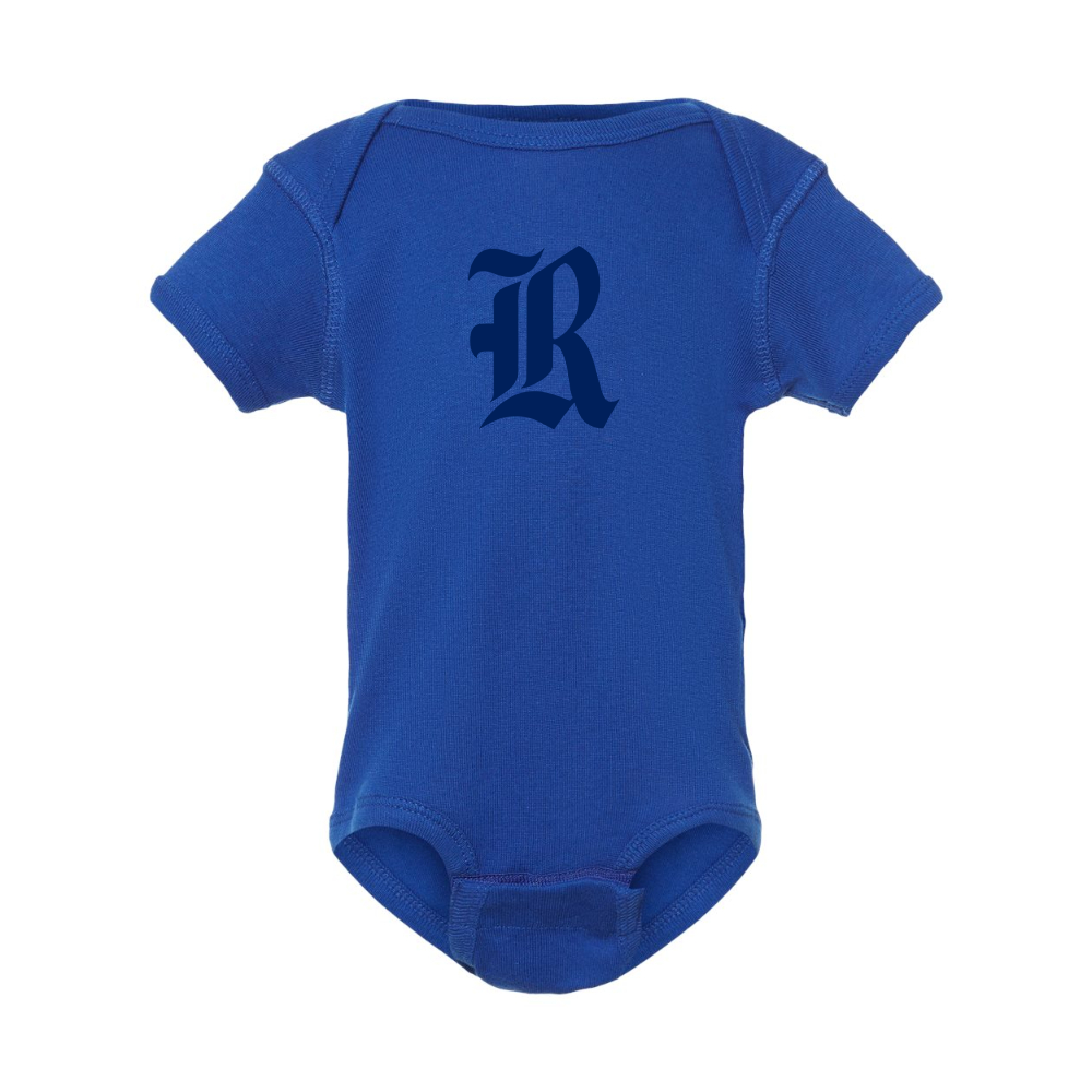 Rice Owls Logo Rabbit Skins Infant Baby Rib Bodysuit