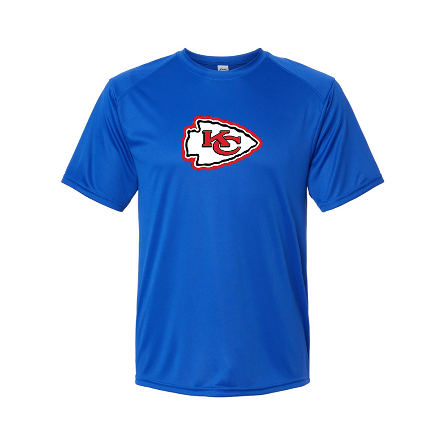 Men's KC Chiefs Logo Polyester T-Shirt