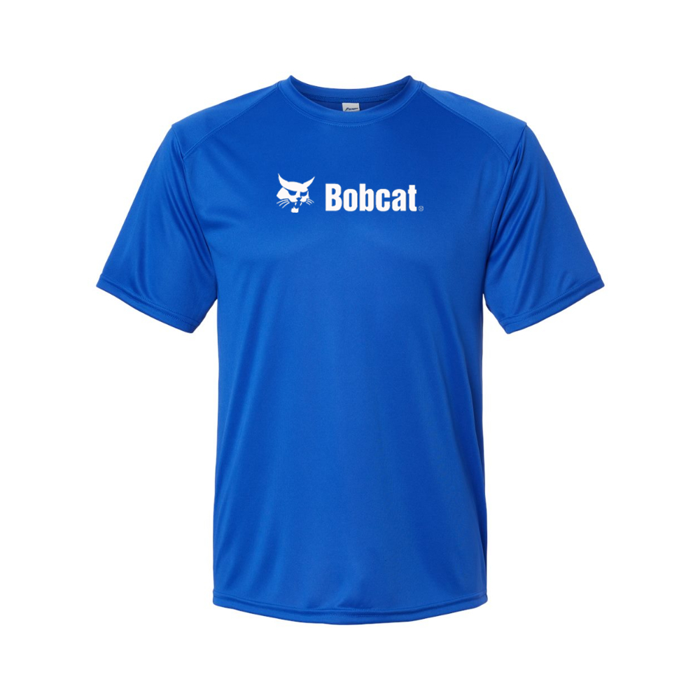 Men's Bobcat Company Logo Polyester T-Shirt