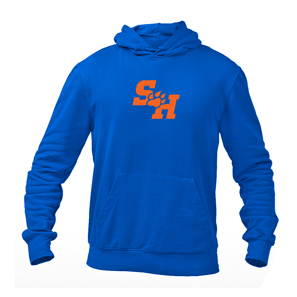 Men's Sam Houston State Bearkats Logo Softstyle Midweight Hooded Sweatshirt