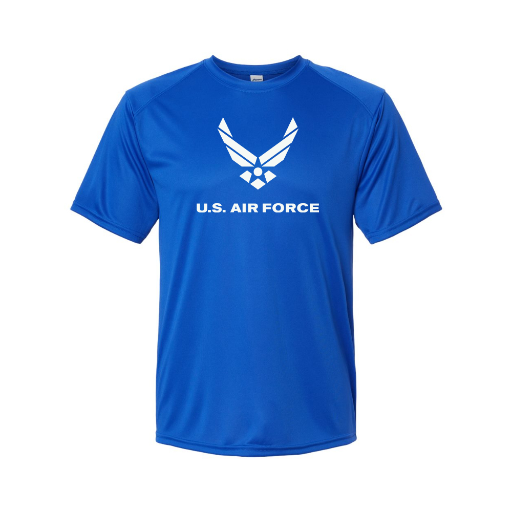 Men's US Airforce Logo Polyester T-Shirt