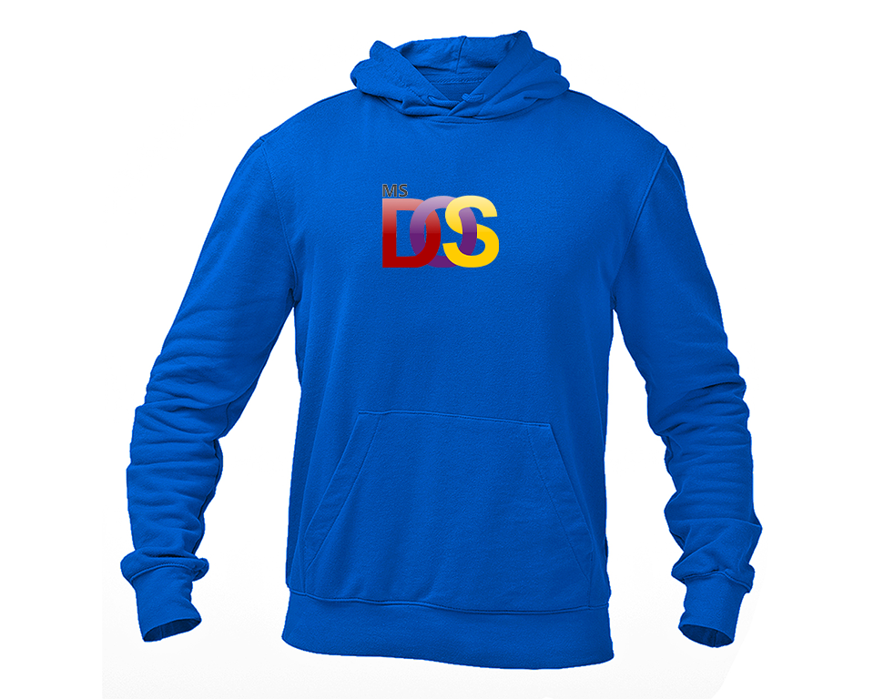 Men's MS DOS Logo  Pullover Hoodie