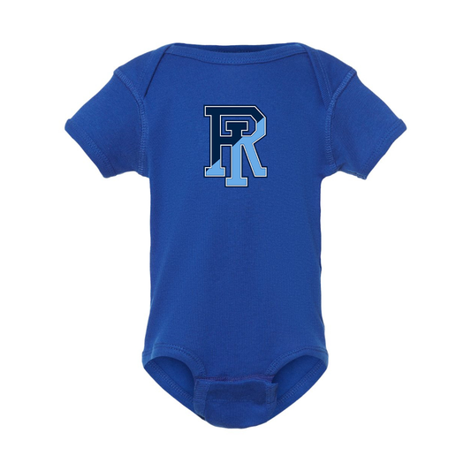 Rhode Island Rams Logo Rabbit Skins Infant Baby Rib Bodysuit