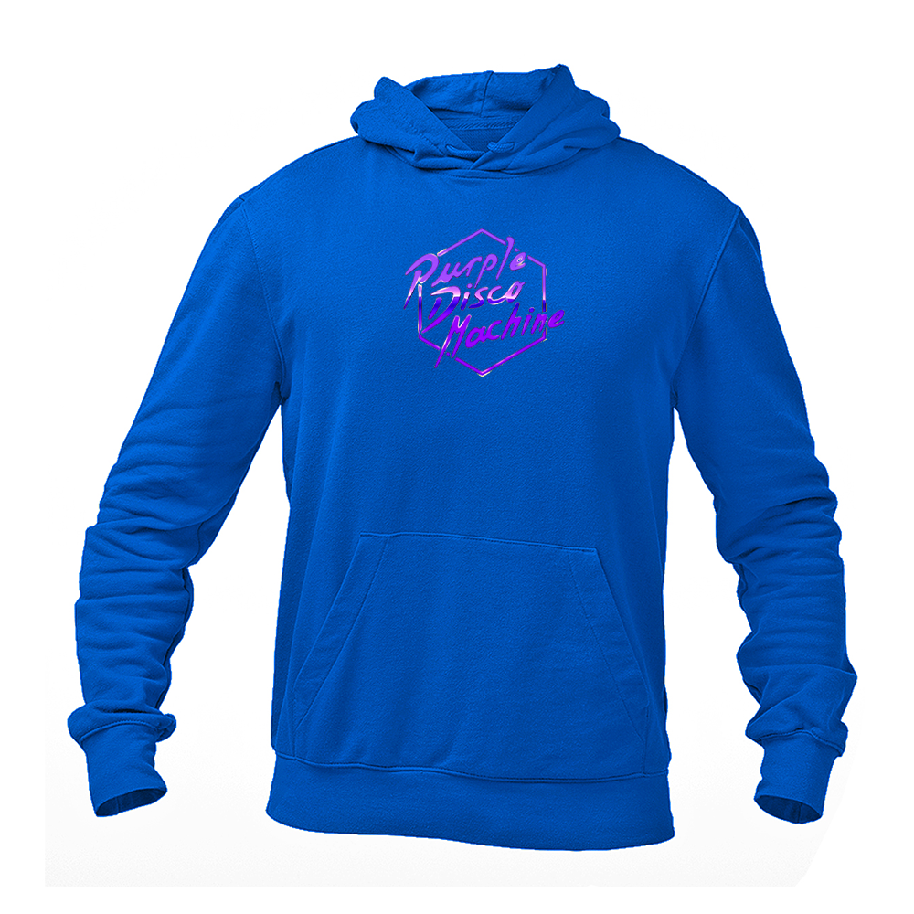Men's Purple Disco Machine Pullover Hoodie