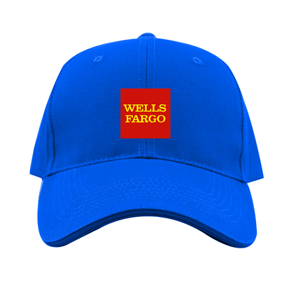 Wells Fargo Logo Dad Baseball Cap Hat