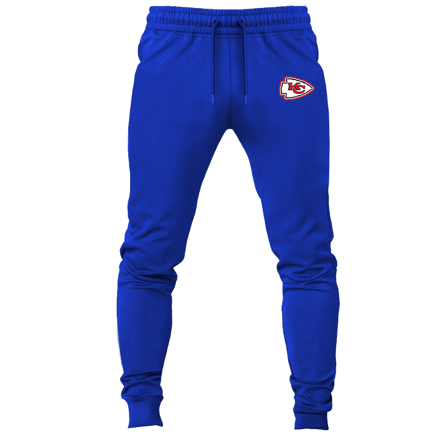 Men's KC Chiefs Logo Joggers Sweatpants