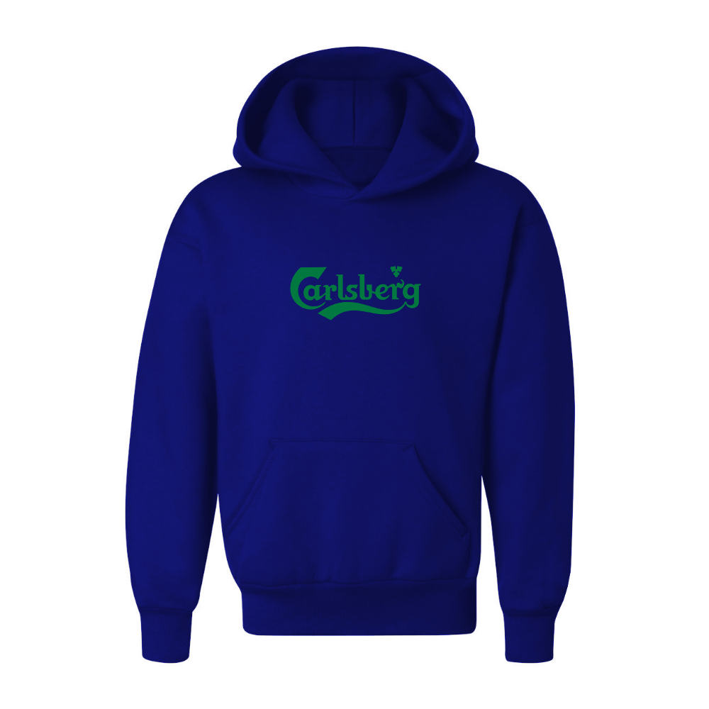Youth Carlsbery Logo Pullover Hoodie