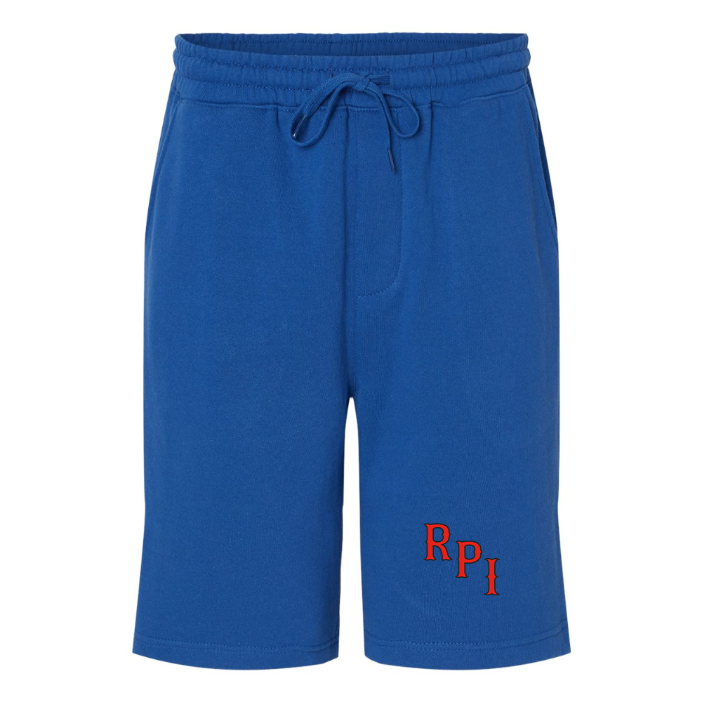 Men's RPI Engineers Logo Independent Trading Co Midweight Fleece Shorts