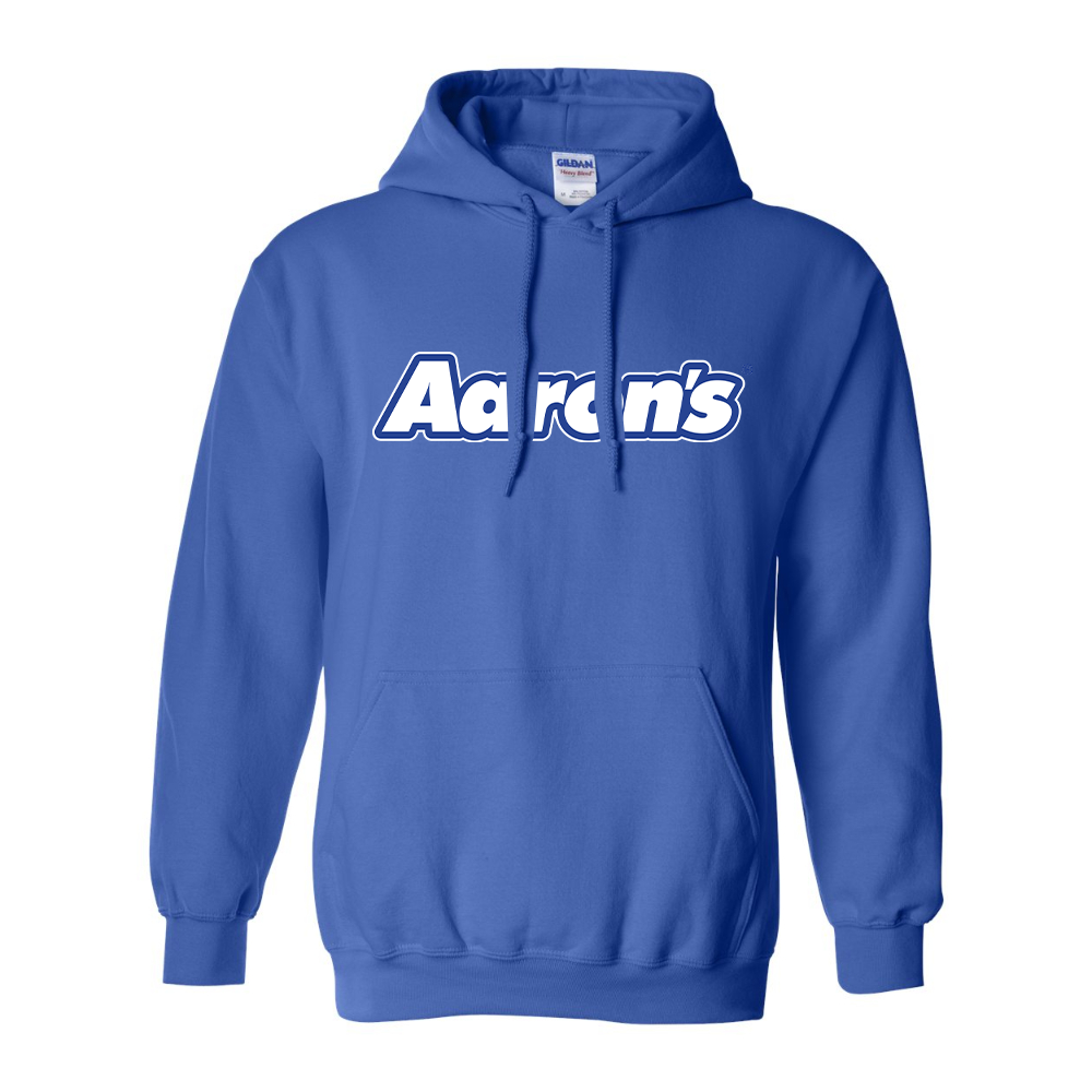 Men's Aaron_s Logo Gildan  Heavy Blend Hooded Sweatshirt