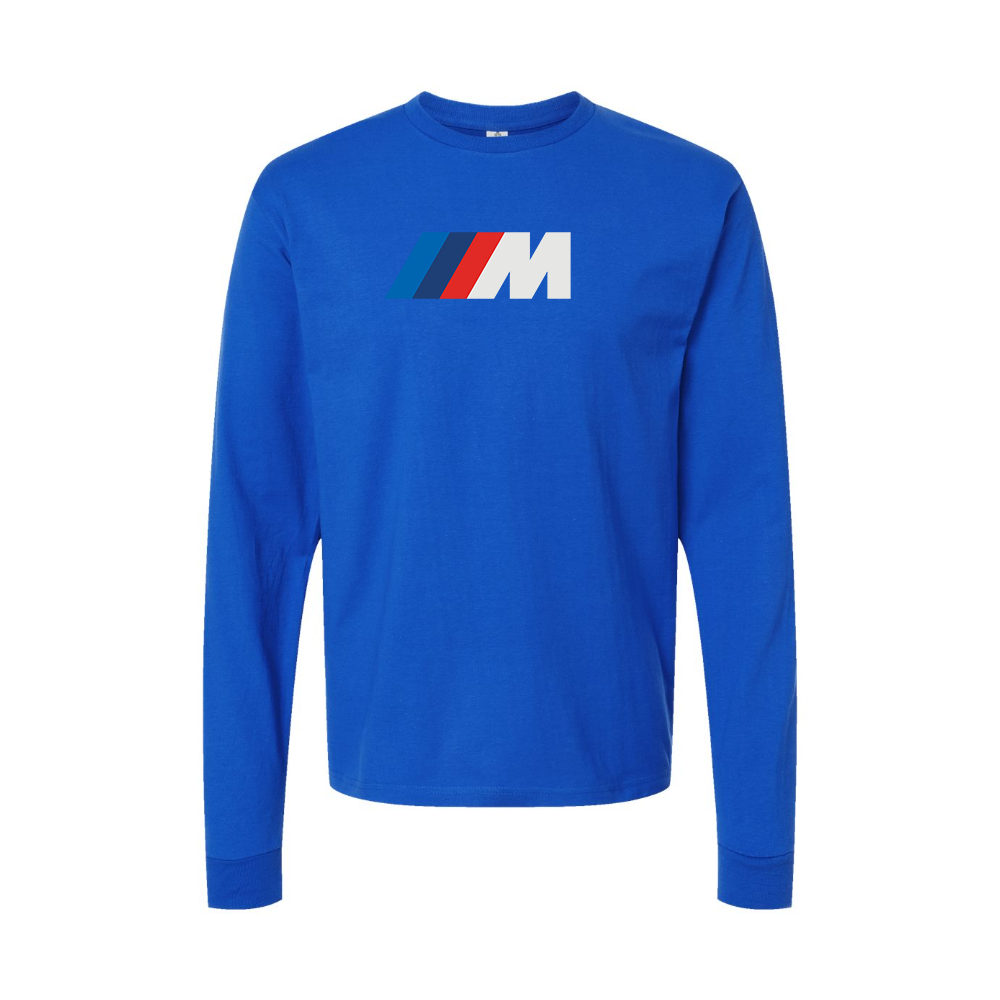 Youth BMW M Logo Cotton Long Sleeve T-Shirt