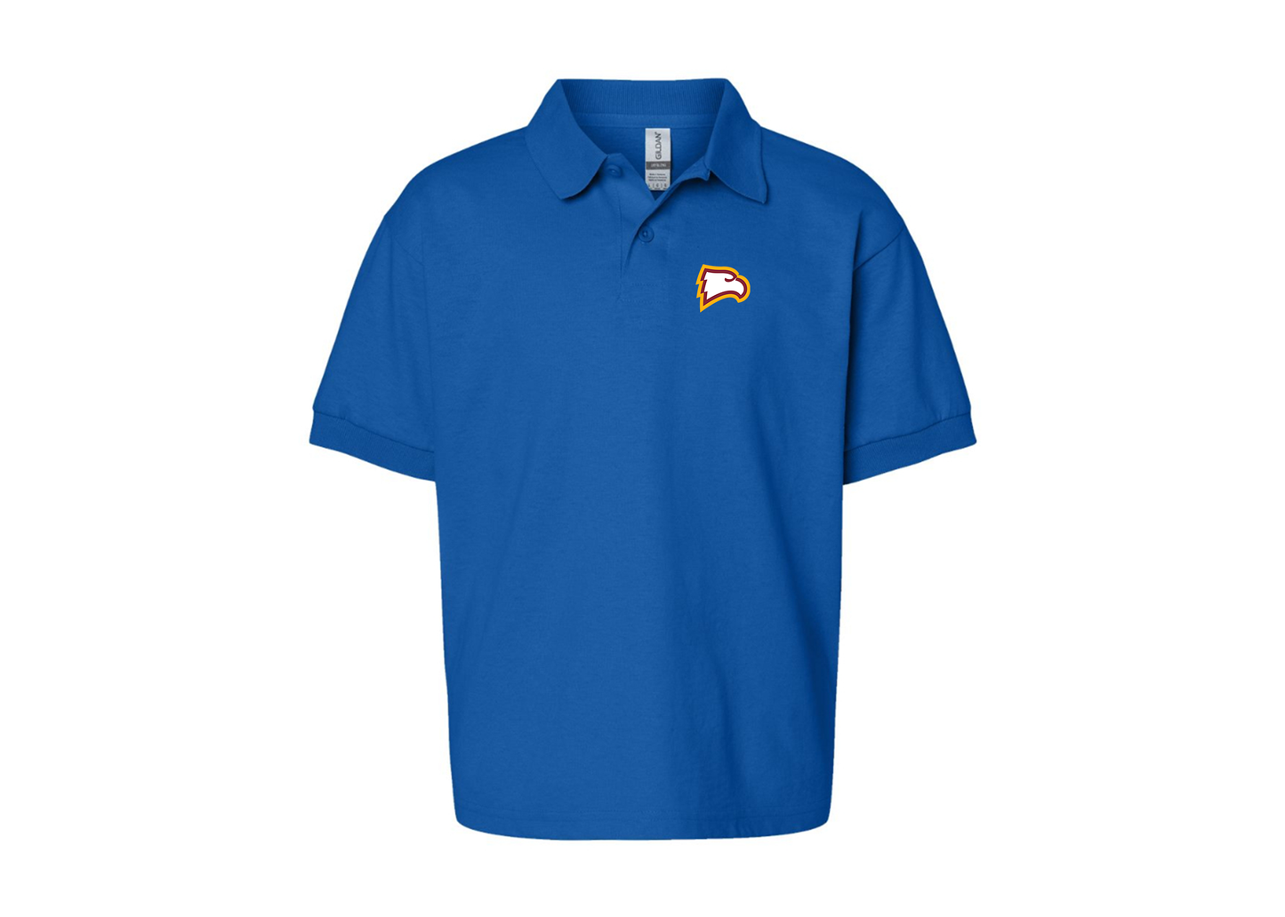 Youth Winthrop Eagles Gildan Dry Blend Jersey Polo