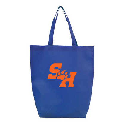 Sam Houston State Bearkats Logo Q-Tees Non-Woven Gusset Bottom Tote