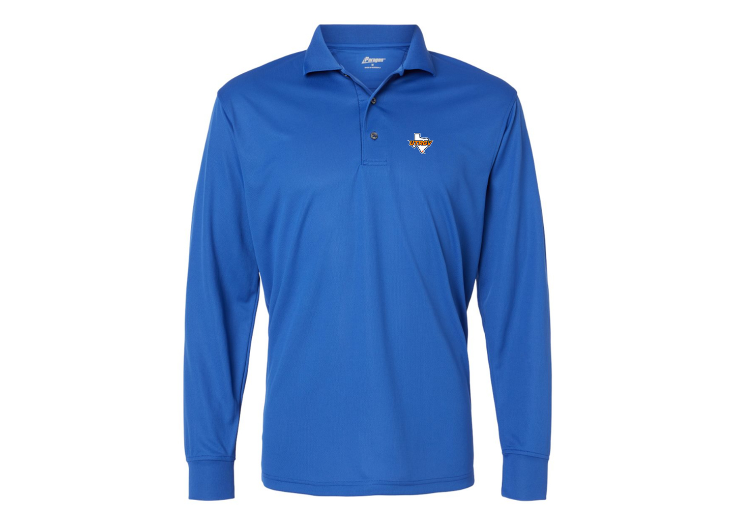 Men's UTRGV Vaqueros Paragon Prescott Long Sleeve Polo