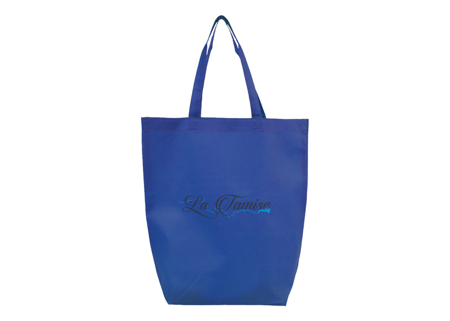 La Tamise Logo Q-Tees Non-Woven Gusset Bottom Tote