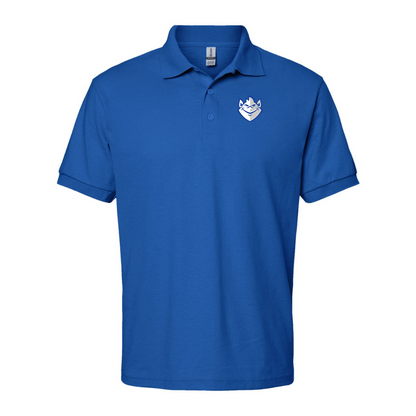 Men's Saint Louis Billikens Logo Gildan Dry Blend Jersey Polo
