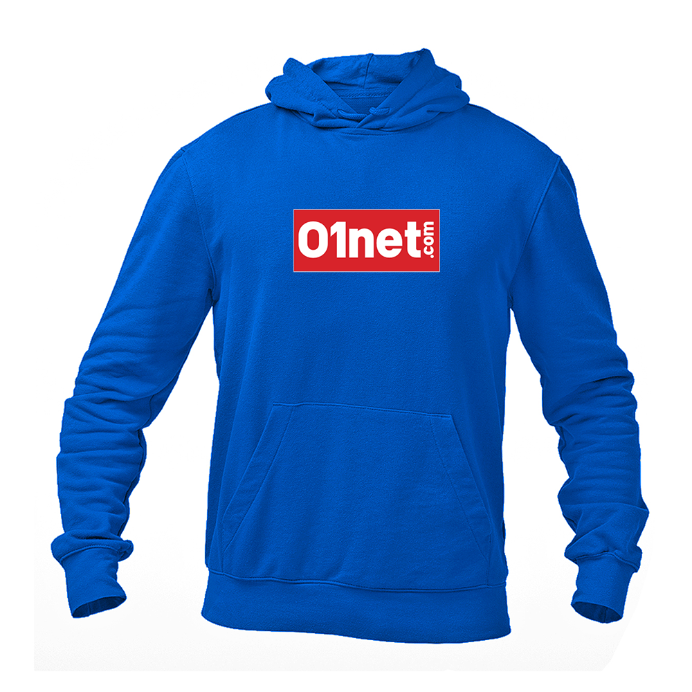 Men's 01net Logo Softstyle Midweight Hooded Sweatshirt