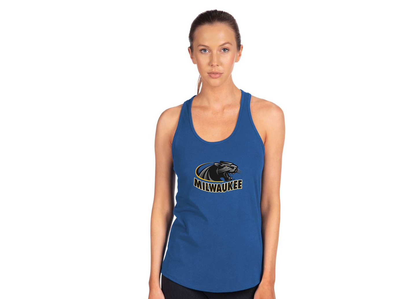 Women's Wisconsin Milwaukee Panthers Next Level Ideal Racerback Tank