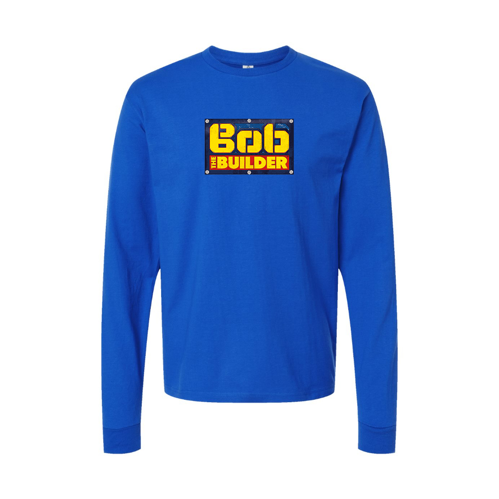 Men's Bob the Builder Logo Long Sleeve T-Shirt