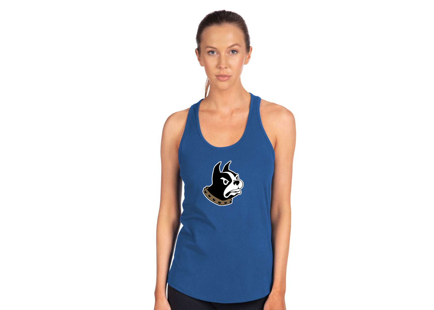 Women's Wofford Terriers Next Level Ideal Racerback Tank