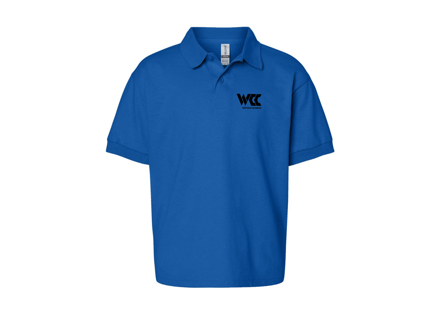 Youth West Coast Conference Gildan Dry Blend Jersey Polo
