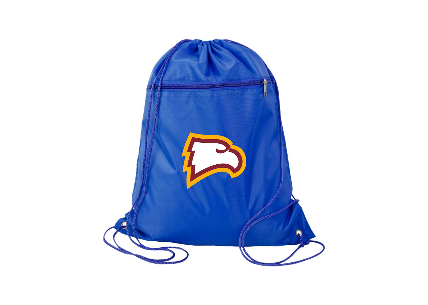 Winthrop Eagles Q-Tees - Polyester Cinchpack