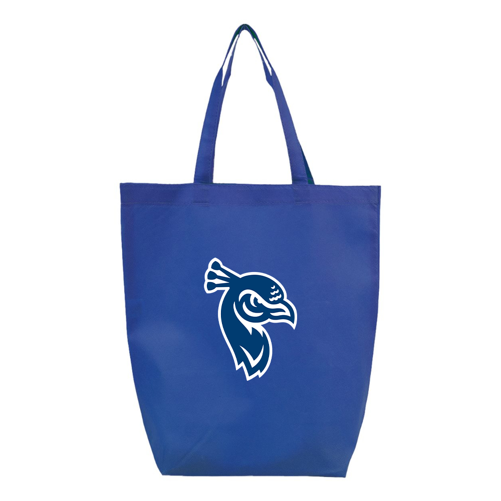 Saint Peters Peacocks Logo Q-Tees Non-Woven Gusset Bottom Tote