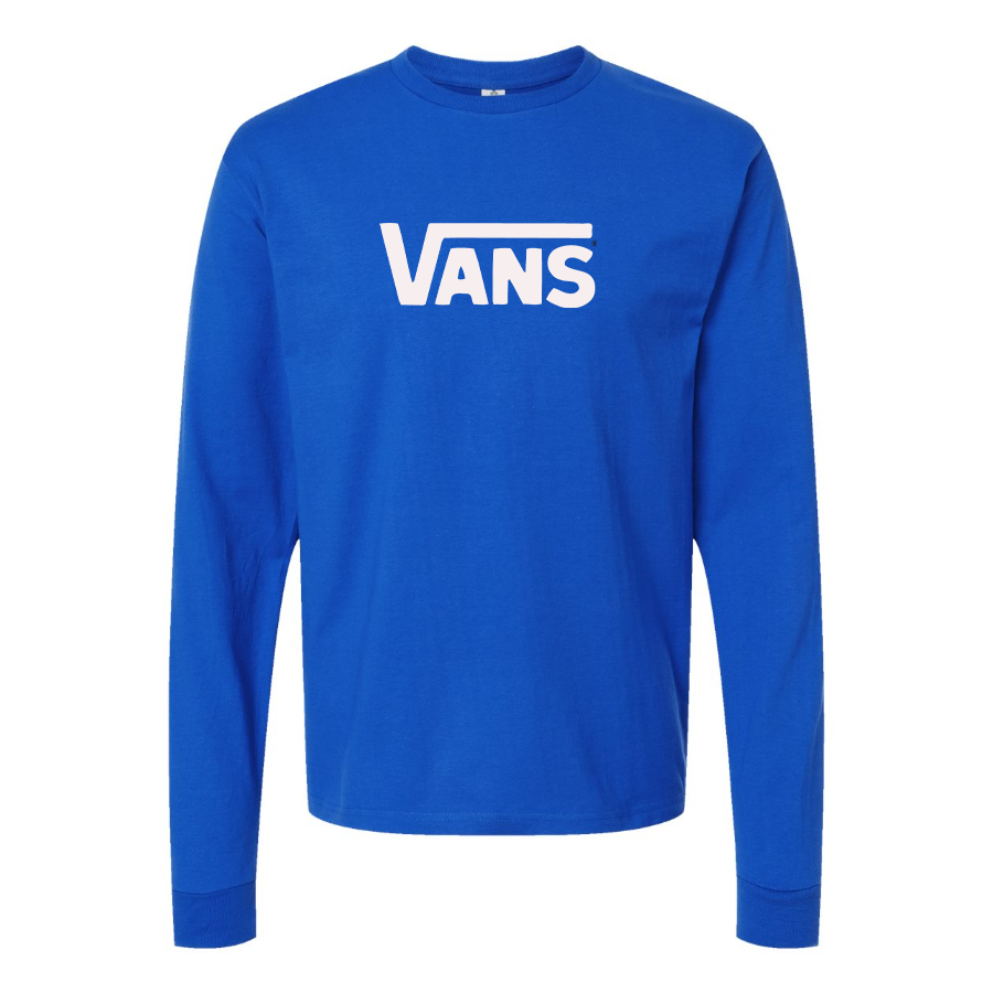 Youth Vans Logo Cotton Long Sleeve T-Shirt