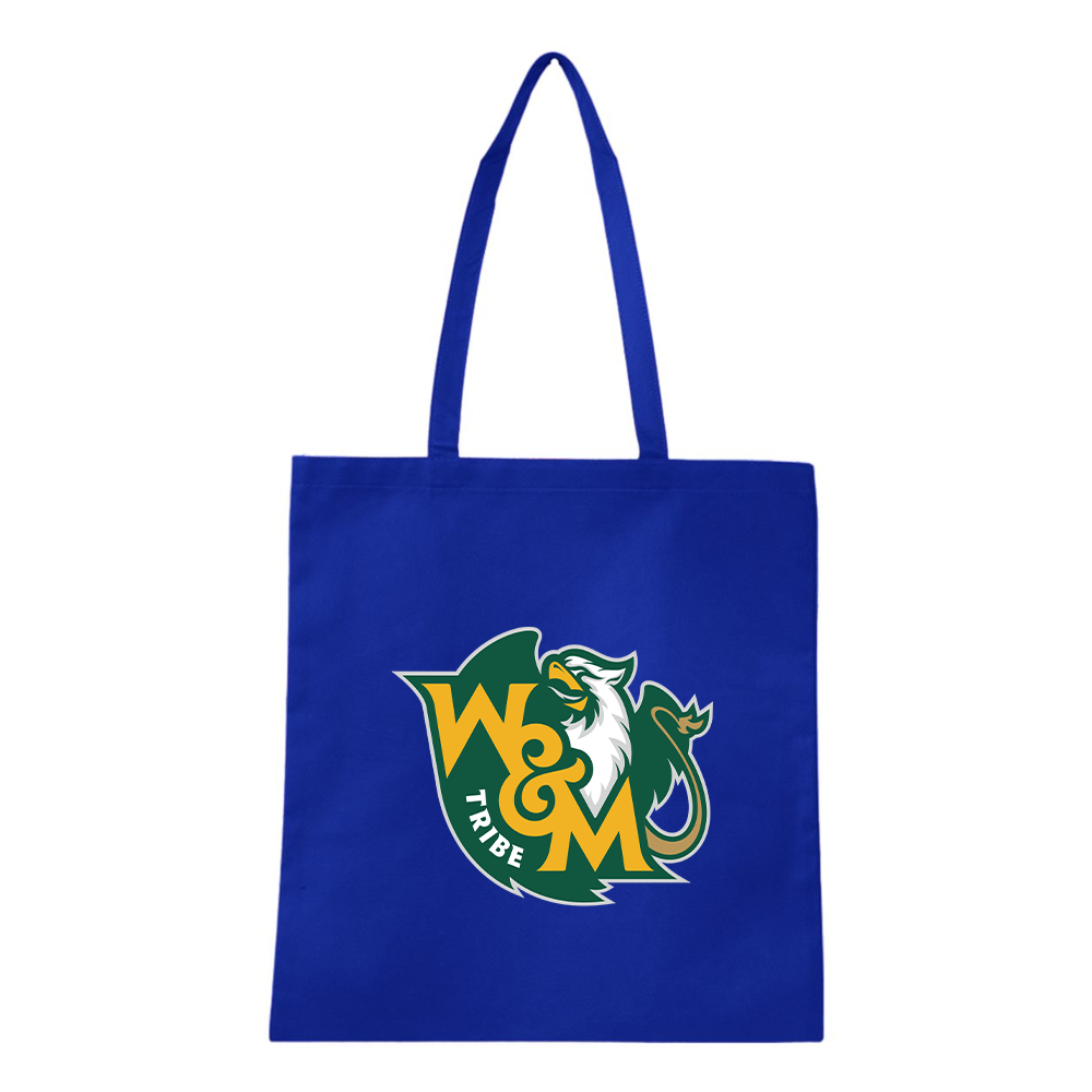 William and Mary Tribe Q-Tees Non-Woven  Tote