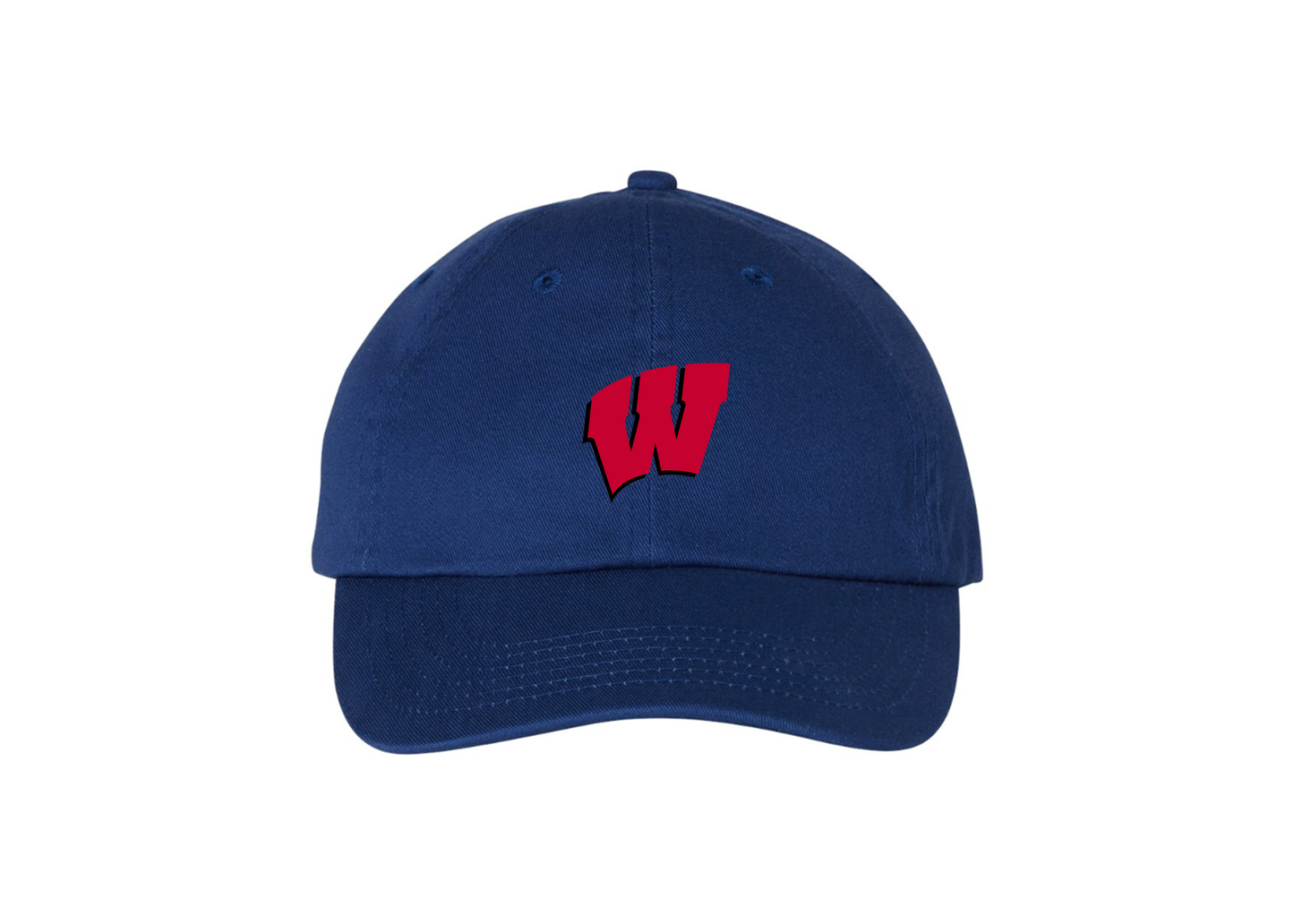 Wisconsin Badgers Valucap Adult Bio-Washed Classic Dad Hat
