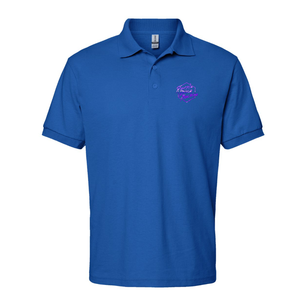 Men's Purple Disco Machine Dry Blend Polo